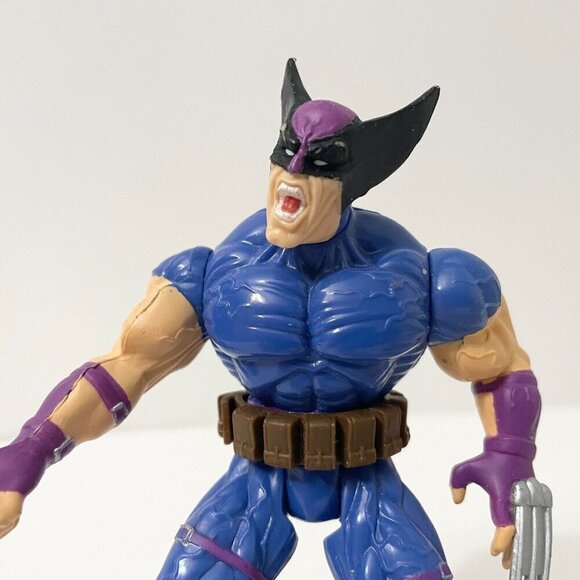 Vintage 1996 X Men Classics Wolverine Action Figure Toy Biz - Picture 2 of 15